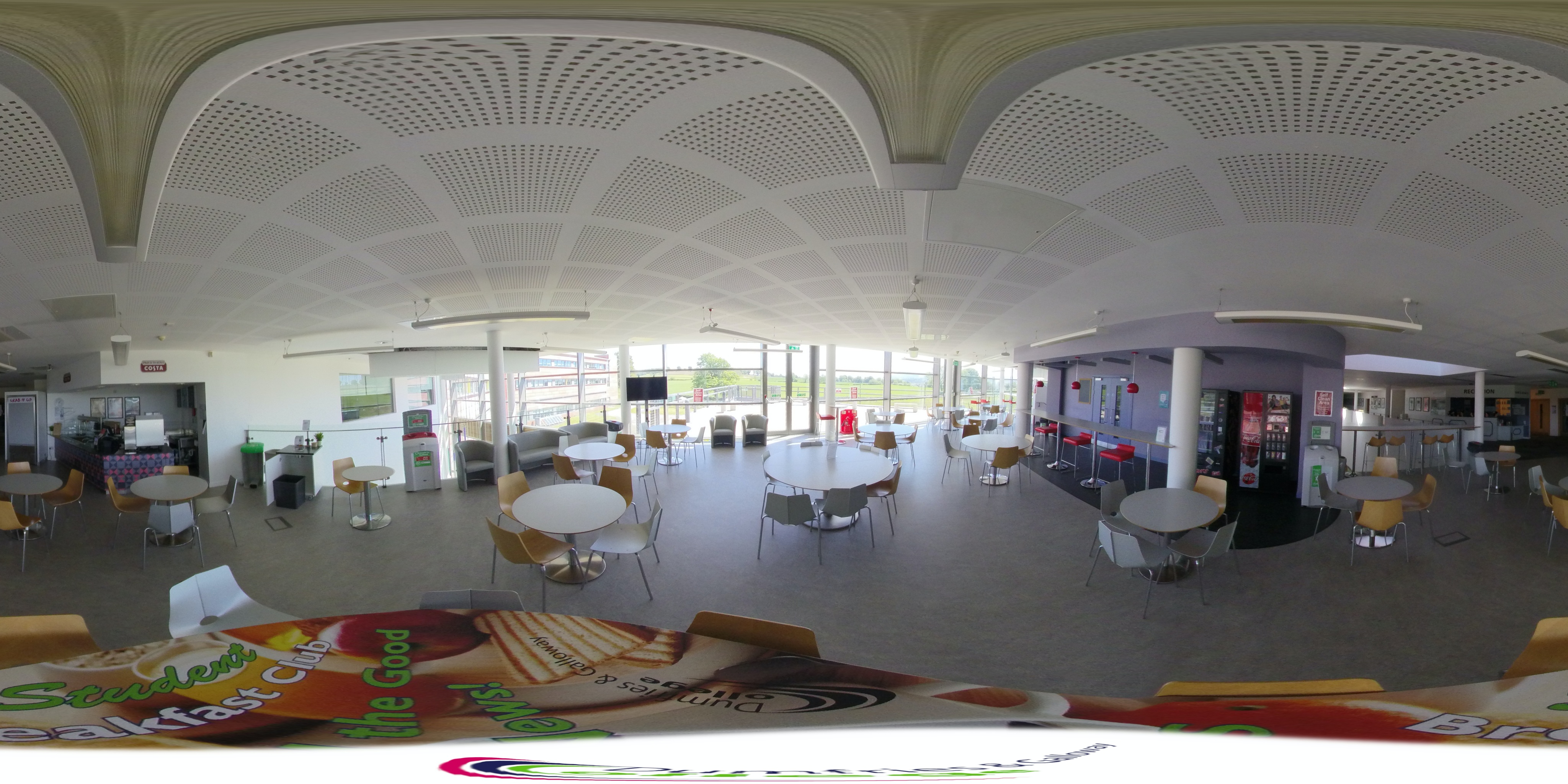360 Photo of The Costa Cafe area on floor 1