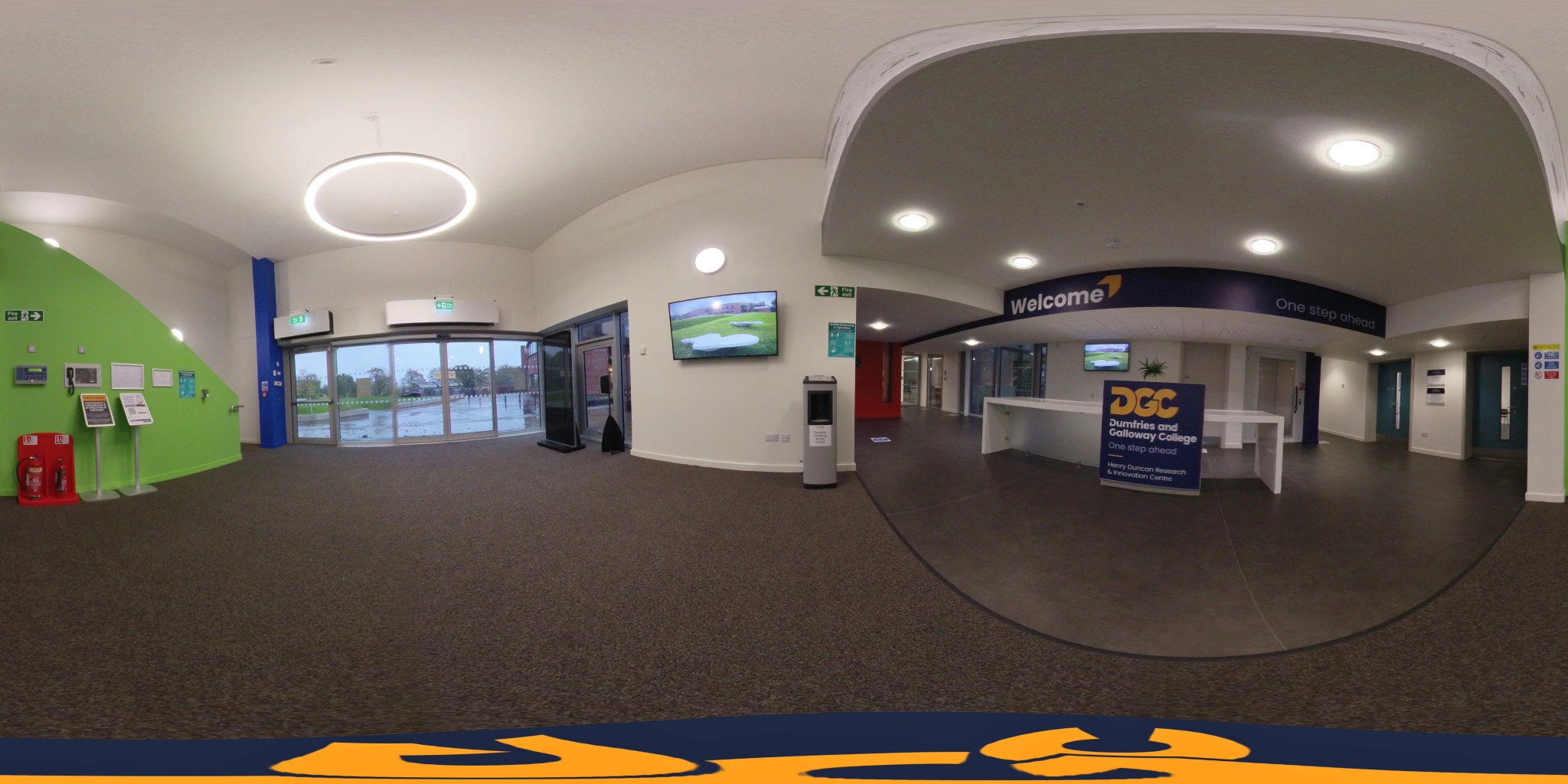 360 Photo of Reception area of the Henry Duncan Research Centre