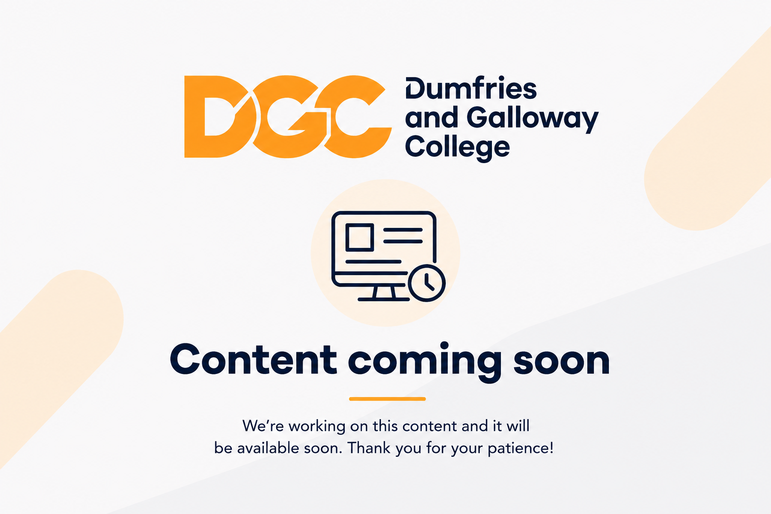 Content coming soon